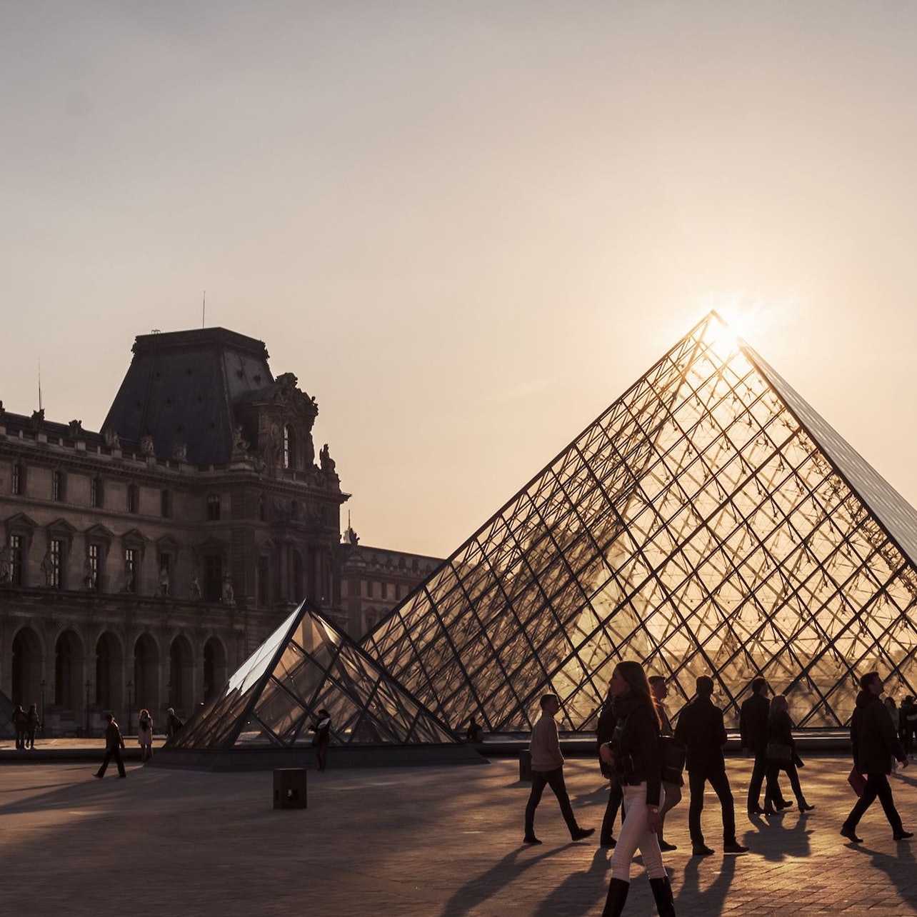 Picture of Louvre Museum in Paris, France