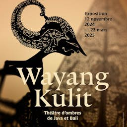 Poster image for the exhibition titled Wayang Kulit