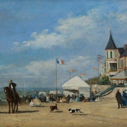 Eugène Boudin Poster image for the exhibition titled Eugène Boudin